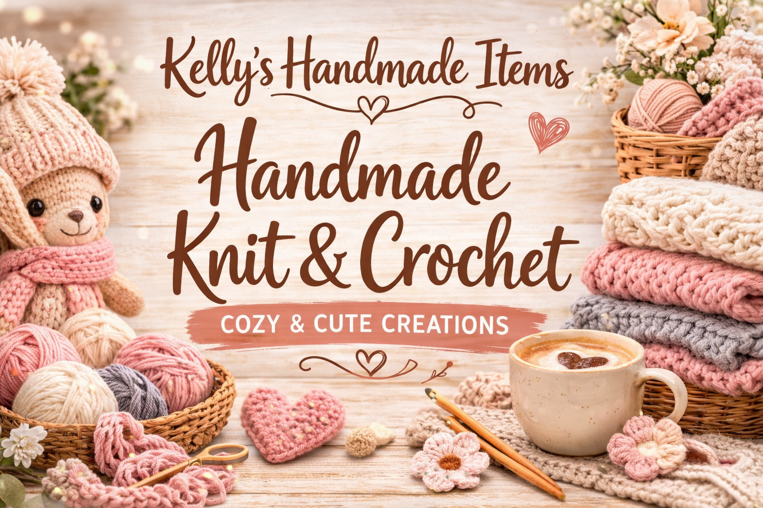 Kelly’s handmade items